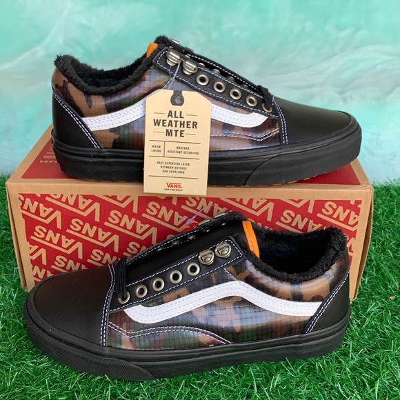 VANS OLD SKOOL MTE BLACK/CAMO WMNS - Picture 2 of 13